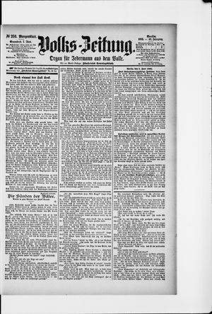 Volks-Zeitung on Jun 1, 1895