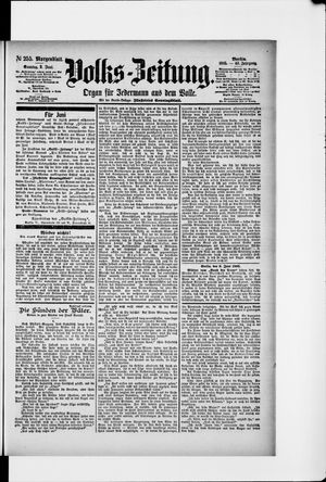 Volks-Zeitung on Jun 2, 1895