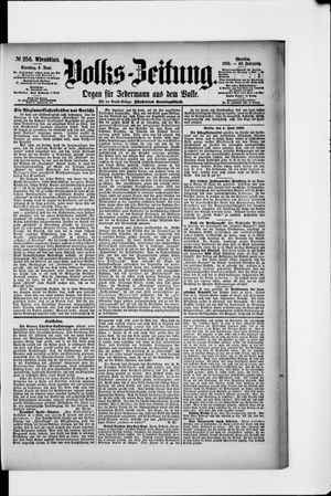 Volks-Zeitung vom 04.06.1895