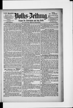 Volks-Zeitung vom 05.06.1895