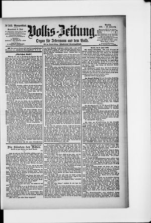 Volks-Zeitung vom 08.06.1895