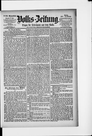 Volks-Zeitung on Jun 9, 1895