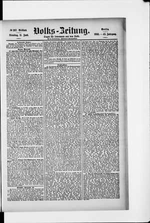 Volks-Zeitung on Jun 11, 1895