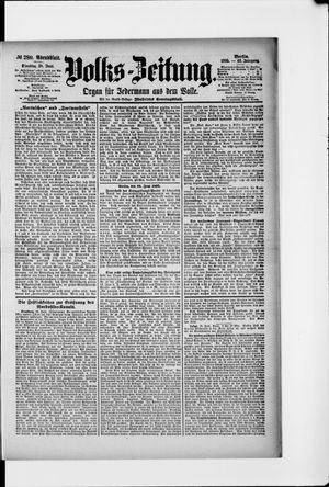 Volks-Zeitung vom 18.06.1895
