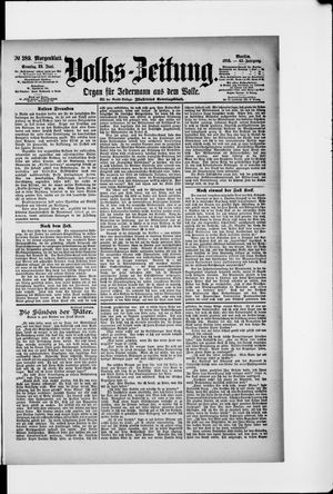 Volks-Zeitung on Jun 23, 1895