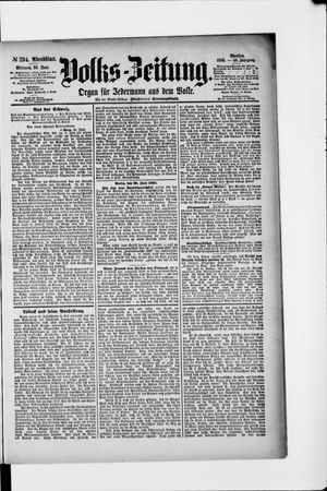 Volks-Zeitung vom 26.06.1895