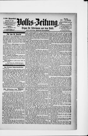Volks-Zeitung vom 02.07.1895