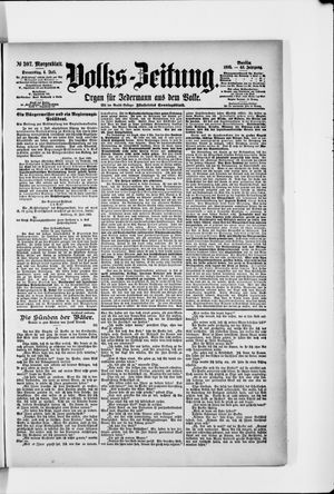 Volks-Zeitung vom 04.07.1895