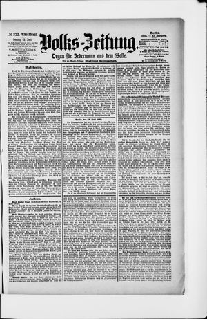 Volks-Zeitung on Jul 12, 1895