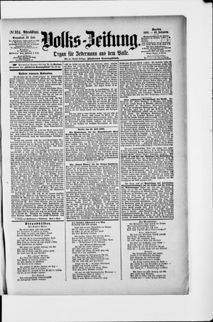 Volks-Zeitung on Jul 13, 1895
