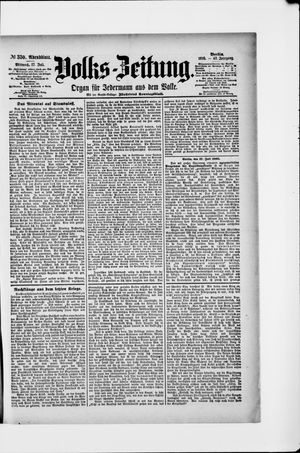 Volks-Zeitung vom 17.07.1895
