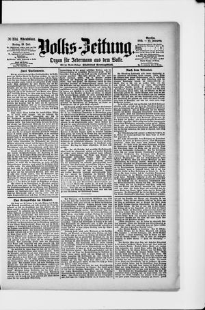 Volks-Zeitung on Jul 19, 1895