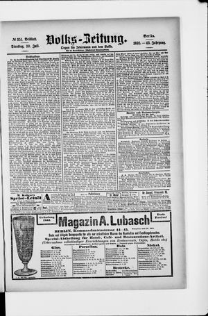 Volks-Zeitung vom 30.07.1895