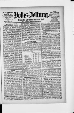 Volks-Zeitung vom 30.07.1895