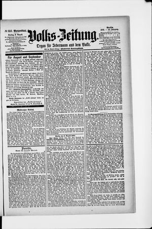 Volks-Zeitung vom 02.08.1895