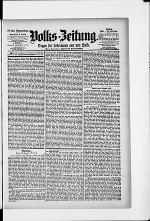 Volks-Zeitung vom 03.08.1895