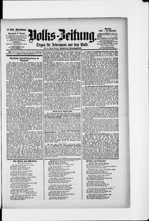 Volks-Zeitung vom 03.08.1895