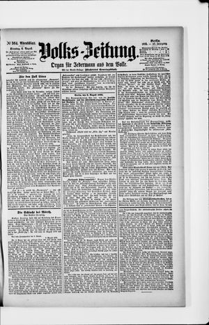 Volks-Zeitung vom 06.08.1895