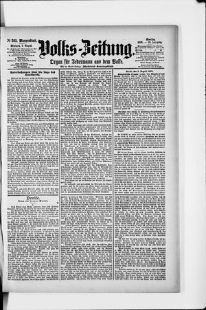 Volks-Zeitung vom 07.08.1895