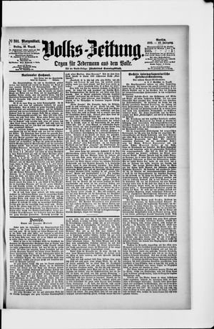 Volks-Zeitung vom 16.08.1895