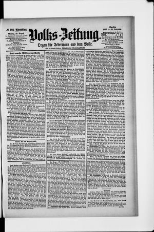 Volks-Zeitung vom 19.08.1895