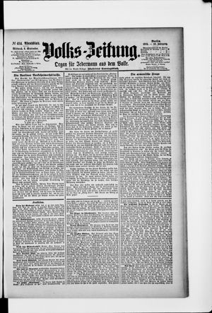 Volks-Zeitung vom 04.09.1895