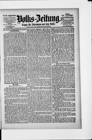Volks-Zeitung vom 17.09.1895