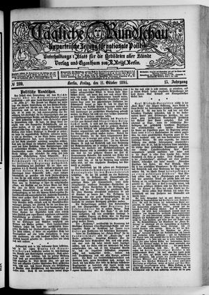 Volks-Zeitung vom 11.10.1895