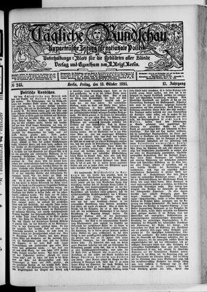 Volks-Zeitung vom 18.10.1895