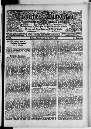 Volks-Zeitung vom 30.10.1895
