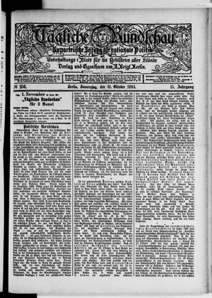 Volks-Zeitung vom 31.10.1895