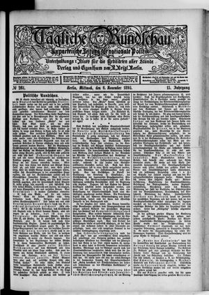Volks-Zeitung vom 06.11.1895