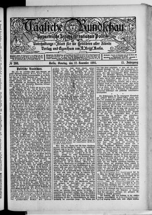 Volks-Zeitung vom 12.11.1895