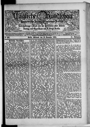 Volks-Zeitung vom 13.11.1895