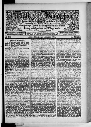 Volks-Zeitung on Dec 4, 1895