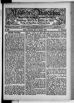 Volks-Zeitung vom 14.12.1895
