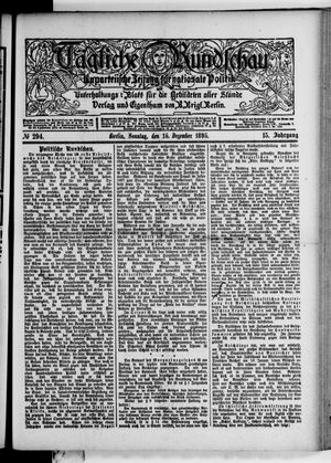 Volks-Zeitung vom 15.12.1895