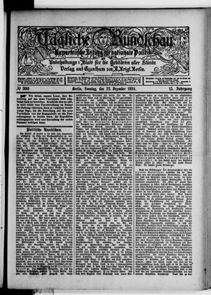 Volks-Zeitung vom 22.12.1895