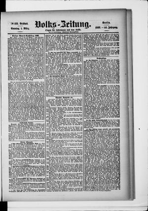 Volks-Zeitung vom 01.03.1896