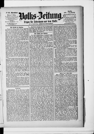 Volks-Zeitung vom 09.03.1896
