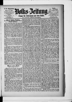 Volks-Zeitung vom 11.03.1896