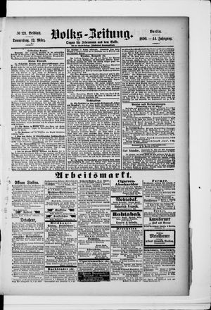 Volks-Zeitung vom 12.03.1896