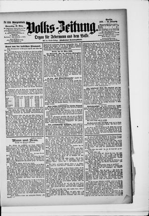 Volks-Zeitung vom 19.03.1896
