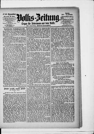 Volks-Zeitung vom 26.03.1896