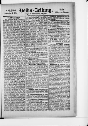 Volks-Zeitung on Jul 2, 1896