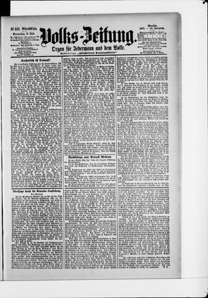 Volks-Zeitung vom 09.07.1896