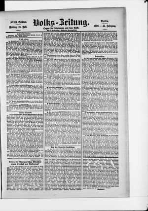 Volks-Zeitung vom 10.07.1896