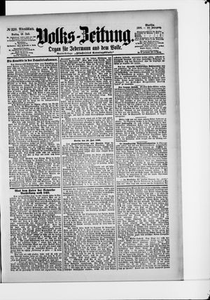 Volks-Zeitung vom 10.07.1896