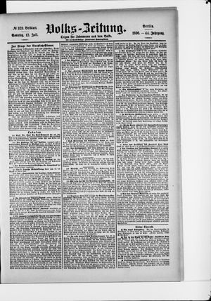 Volks-Zeitung vom 12.07.1896