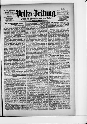 Volks-Zeitung vom 14.07.1896